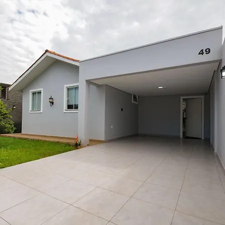 10 Hospedes - Cozinha Gourmet Com Churrasqueira - 4 Quartos - 3 Banheiros - Garagem - Piscina Com Cascata - 2,1 Km Do Cataratas Jl Shopping Foz do Iguacu Exterior photo
